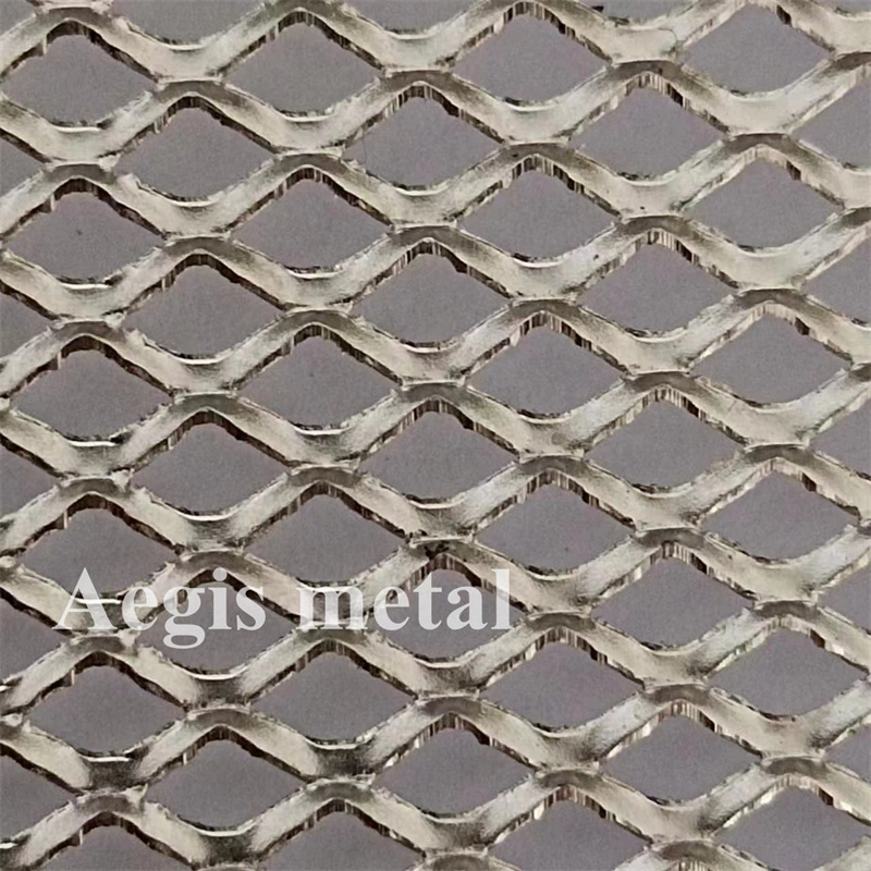 1.5*3mm Hole Size 99.7% Pure Titanium Expanded Metal Mesh