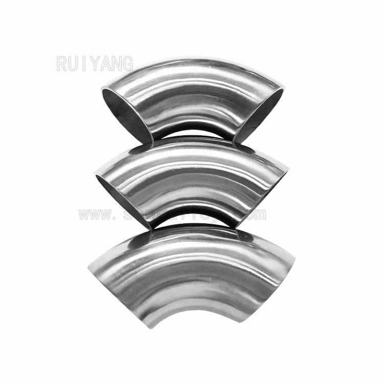 ASTM B363 Pipe Fitting Titanium Elbows with B16.5 Flanges